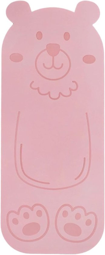 Kinder Yogamat - Pilates Mat Dier - Thuis Fitness - Antislip Bodem - 150 x 61 cm - Beer