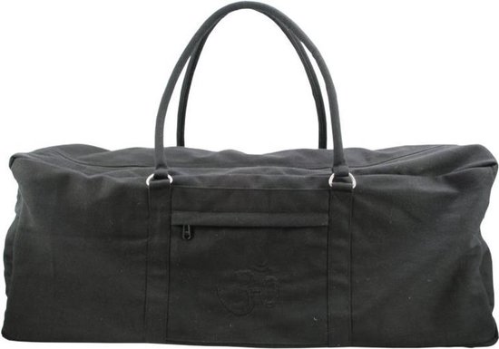 Kit bag 62x22x22 cm 100% katoen iyengar yoga zwart