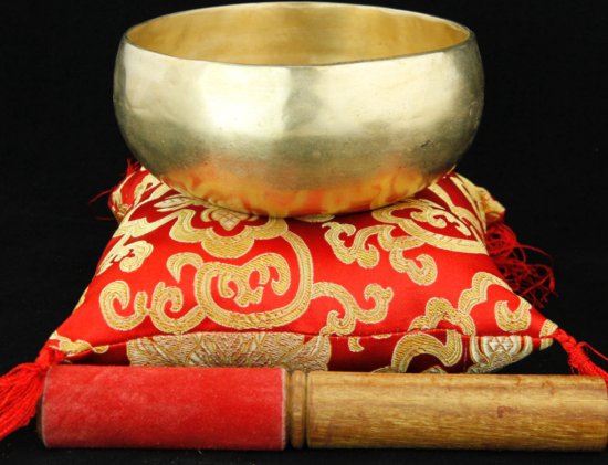 Klankschaal Nirmala - 13-14 cm - 500-600 g van Yogi & Yogini