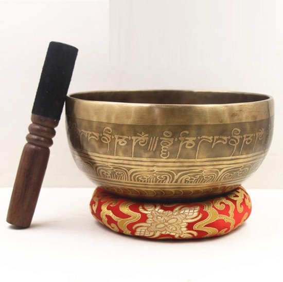 Klankschaal Set - Meditatie kom - Ontspanning Bevorderen - Handgemaakt Nepal - Tot 30 cm - Niet gespecificeerd