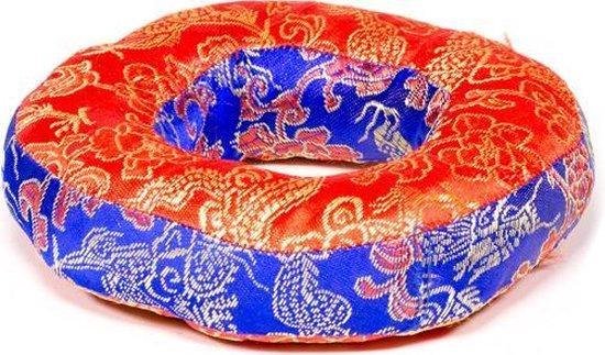 Klankschaalkussen ringvormig - 18x6 - Brokaat van Tingsha.