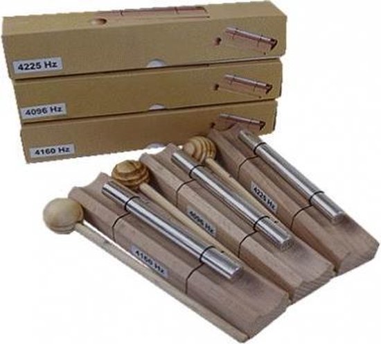 Klankstaven Engelen Healing - Aluminium - Hout - 16 van Yogi & Yogini