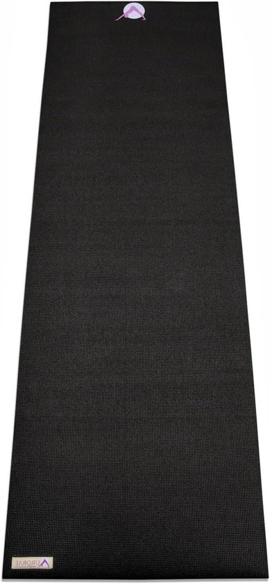 Klassieke yogamat - Extra dik - Yoga en Pilates - Antislip colofonium inbegrepen - Extra lang - Oneindig