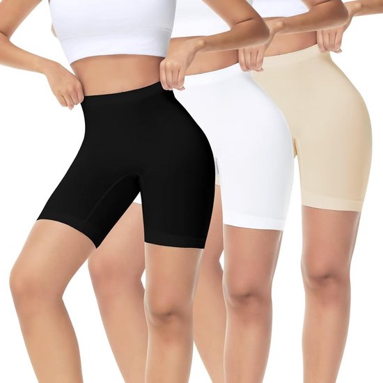 Korte Sportbroek voor Dames - Anti-schuren Leggings in 3-pack