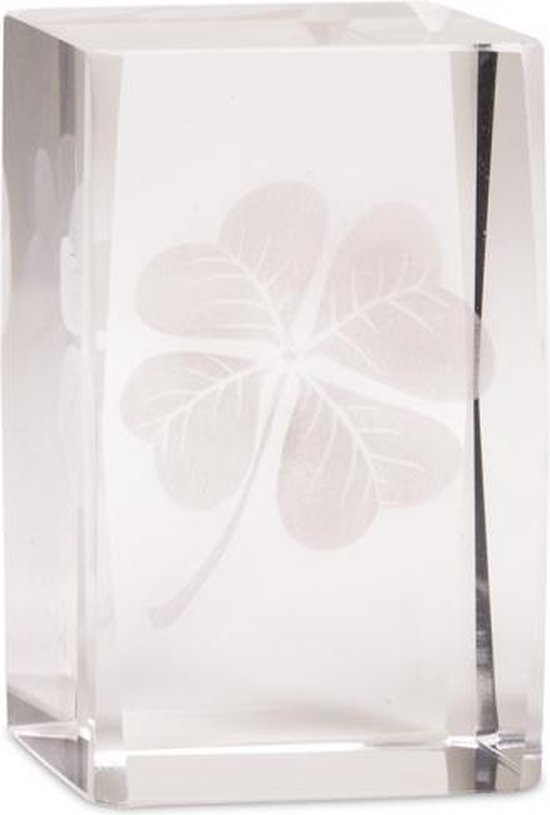 Kristal laser Klavertjevier (8x5x5 cm) van Swarovski