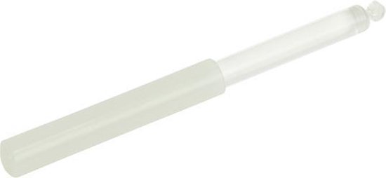 Kristallen klankschalen aanstrijkstok kristal - 22.5 cm - 100 g van Merkloos