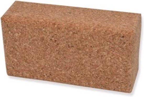 Kurk & Co Yoga blok| Duurzaam yoga blok - Comfortabel en zacht kurk - Top kwaliteit kurk - 22,7 x 12 x 7.5 CM van Kurk & Co