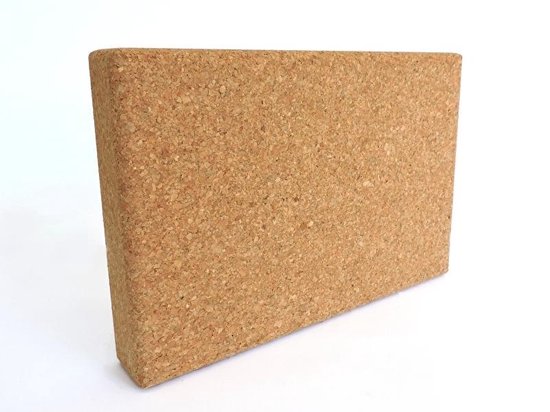 Kurk24 kurk yoga blok - 305 x 205 x 50mm van Kurk24