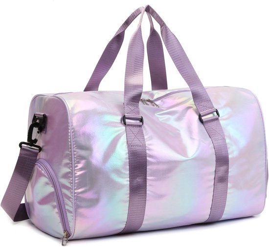 KZQ Yogatas - Sporttas - Sporttas voor meisjes - Waterdichte reistas voor dames - Paars van KZQ