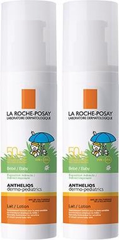 La Roche-Posay Anthelios Baby Zonnebrand melk SPF50+ - 2 x 50ml van La Roche-Posay