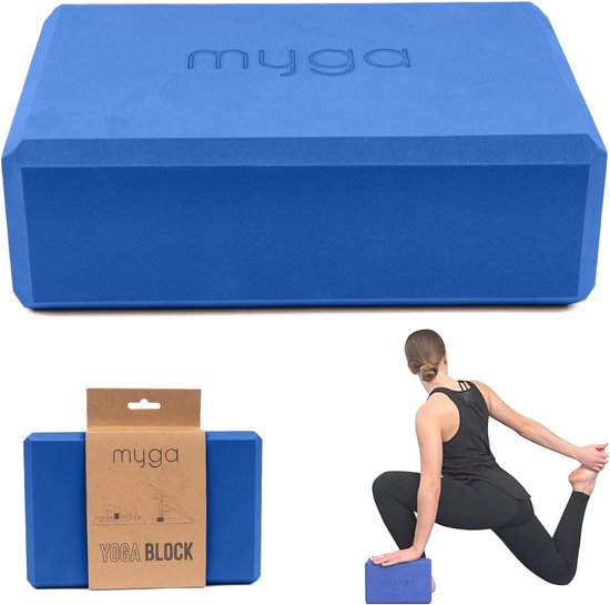 Lichtgewicht EVA-schuim Yogablok - Antislip Blok voor Yoga, Pilates en Balans van Merkloos