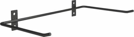 Lifemaxx Aerobic mat wall rack l 10 mats l steel frame van Merkloos