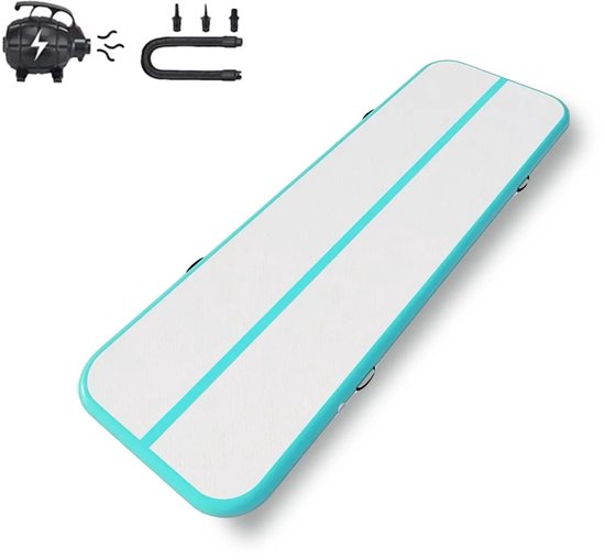 Lifero Yogamat - Fitnessmat - Sport Mat - Yoga mat Extra Dik - Antislip PVC oppervlak - 200x100x10cm - Draagvermogen 200 kg van Merkloos