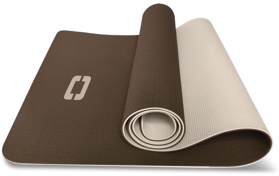 Liveness TPE yogamat 183cm Choco-Zand