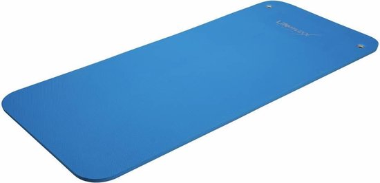 LMX Professionele Aerobic Fitnessmat 140x60x1,6cm - Blauw - 140 cm van LMX.