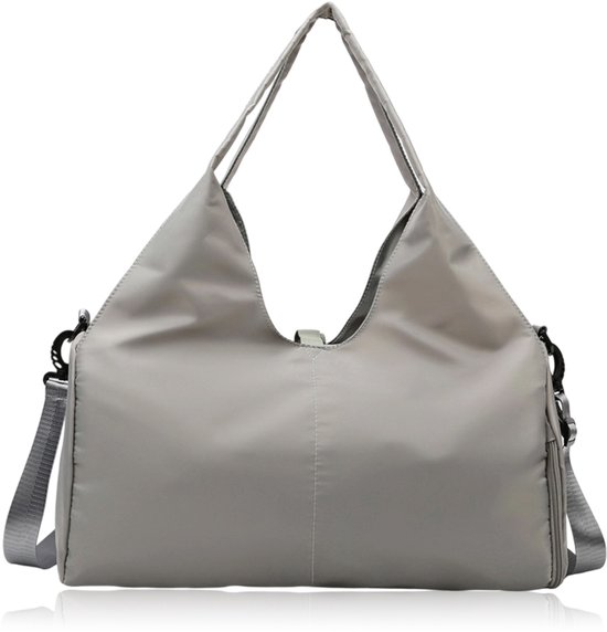 longziming -Yogatas Sporttas 49x25x21 cm – Ruim Opbergvak, Scheiding Nat/Droog, Afneembare Schouderriem, Oxford Stof van Longziming