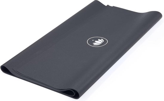 Lotuscrafts Arise duurzame travel yogamat natuurlijk rubber blauw 1.3mm