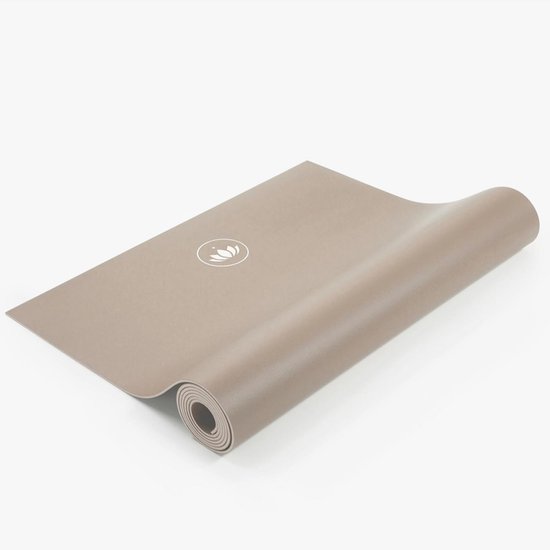 LOTUSCRAFTS Arise Yogamat, antislip, Made in Spain, van natuurlijk rubber, 185 x 65 x 0,4 cm
