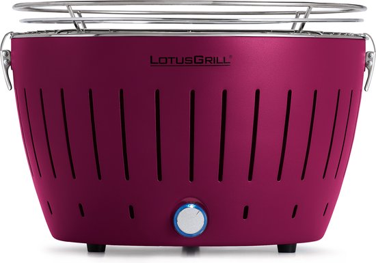 LotusGrill Classic Hybrid Tafelbarbecue - �0mm - Paars van Lotus