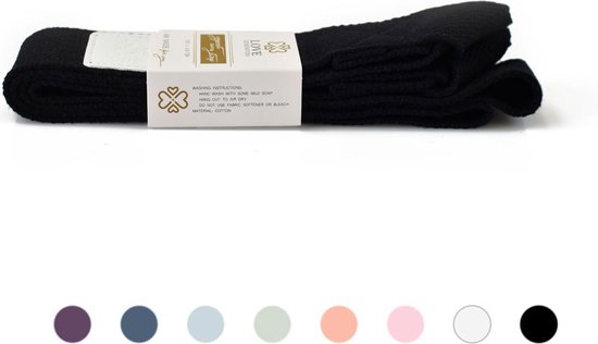 Love Generation ● Draagband voor Yogamat ● Katoen ● Beautiful Black van Love Generation