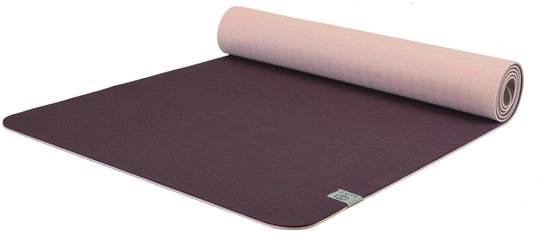 Love Generation - Eco Yogamat │Superior TPE │Paars van Merkloos