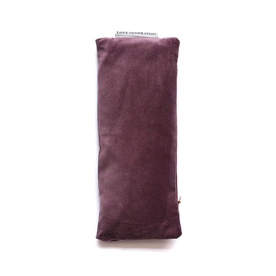 Love Generation - Fluwelen Oogkussen - Wild Plum