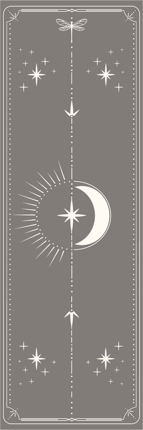 Love Generation - Love Yogamat - Align with the Stars - Taupe van Merkloos