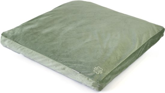 Love Generation - Meditatiemat - Zabuton - Velvet - Sage van Merkloos