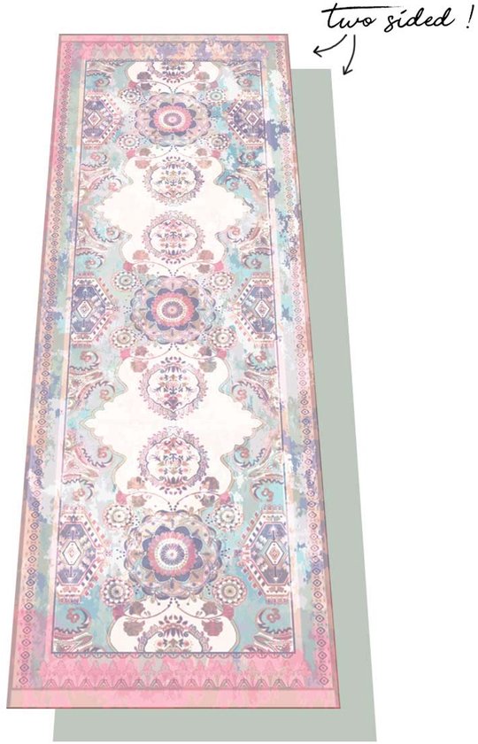 Love Generation ● Yoga Handdoek ● Tweezijdig ● Antislip ● Flying Carpet van Merkloos