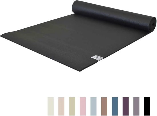 Love Generation ● Yoga Mat ● Fitness Mat ● Zwart ● 6 mm Dik van Love Generation