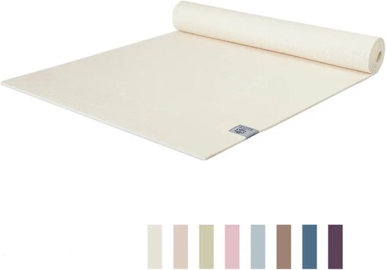 Love Yogamat | Crème Wit | Sticky - 4 mm van Manduka