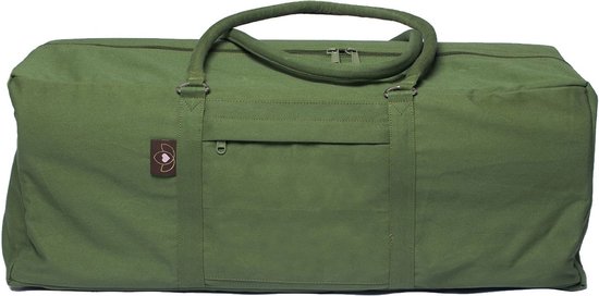 Luxe yogatas hummer olijfgroen van Mokani