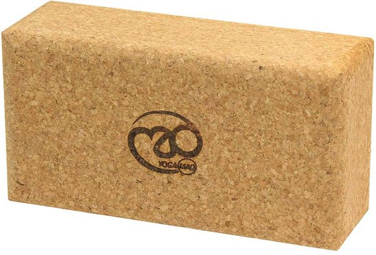 Mad Yogablok - bruin van Manduka