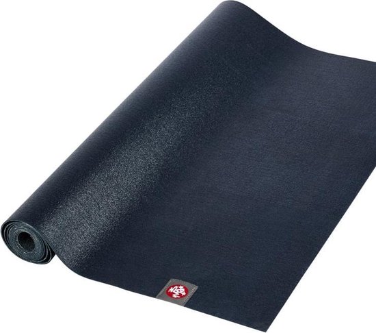 Manduka eKO SuperLite Yogamat Rubber Extra Lang Donkerblauw 1.5 mm – Midnight– 200 x 61 cm van Manduka