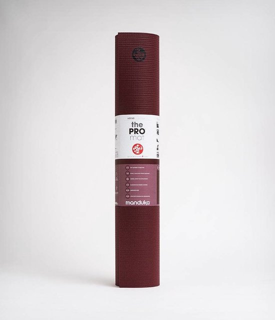 Manduka PRO Yogamat verve - bordeaux van Manduka