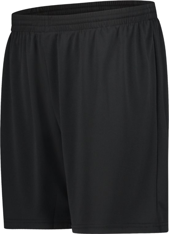 Masita | Sportbroek Heren & Dames - Short Bogota - Sportbroek met binnenbroek - Voetbalbroek 100% polyester Duurzaam - Vochtregulerend - NAVY BLUE - 140