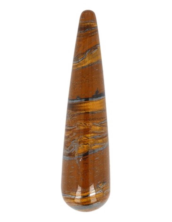 Massage Griffel Tijgeroog (7,5 cm) van Merkloos