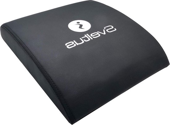 Mat Zwarte Yoga en Fitness AB Mat met Comfortabele Ondersteuning van GorillaGrip