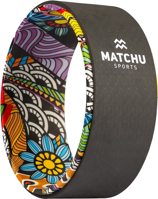 Matchu - Yoga Wheel ART - Tweede Kansje - Yoga Wiel 33 cm - ABS - Uniek Design van Matchu