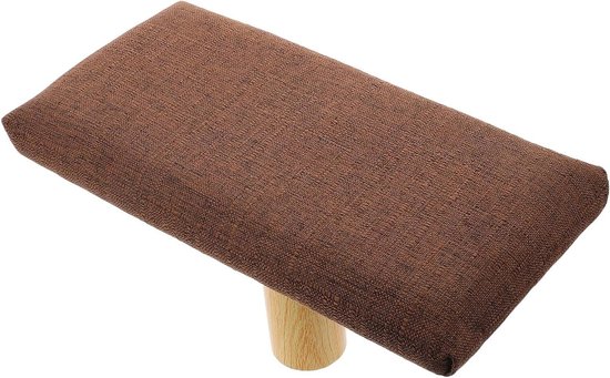 Meditatie Bankje - Zitbankje Knie - Houding Verbeteren - Ergonomisch Ontwerp - 24 x 13 cm - Koffie
