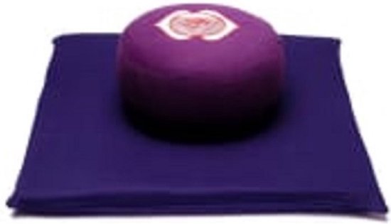 Meditatie SET Indigo 6e chakra - Meditatie mat & Meditatie kussen van MEDI
