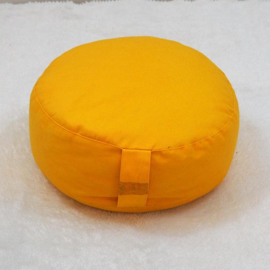 Meditatiekussen Katoen Geel van Yogi & Yogini