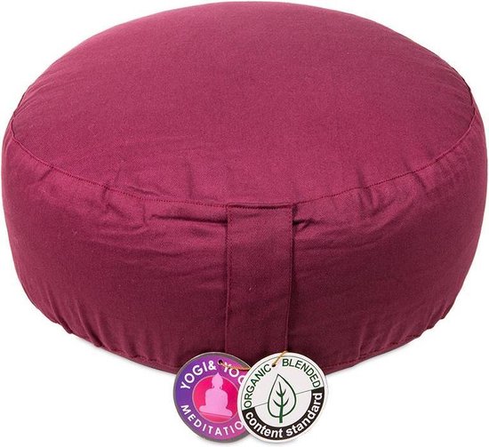 Meditatiekussen rond cherry – Yogi & Yogini van Yogi & Yogini