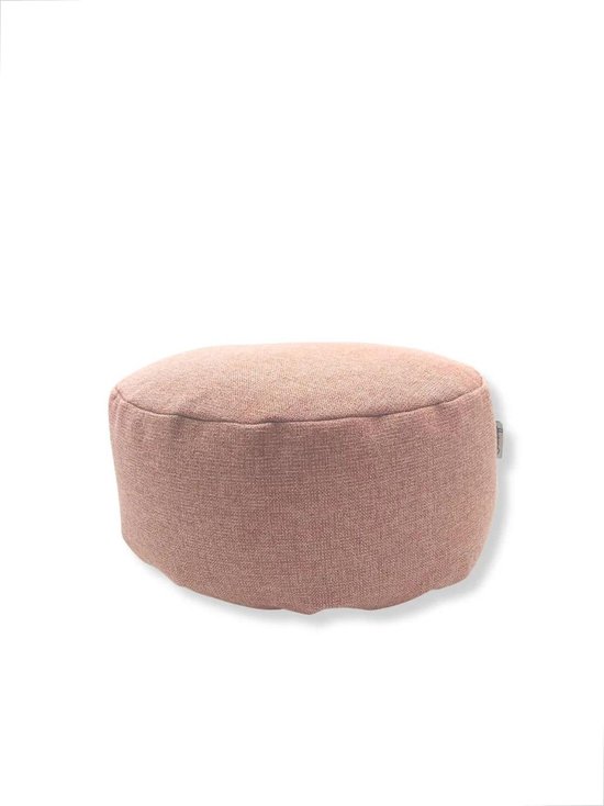 Meditatiekussen Rond - Yoga kussen - Roze - Duurzaam - 100% natuurlijk boekweitkaf— Ritsloos - Handgemaakt van MEDI