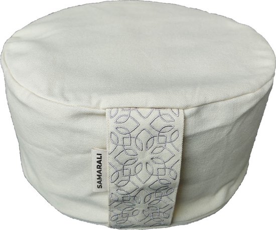 Meditatiekussen Samarali - Yoga kussen - GOTS gecertificeerd - 100% biologische materialen van Samarali