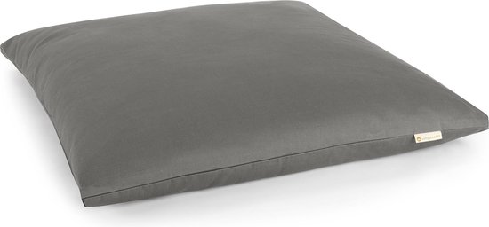 Meditatiemat - Extra dik - Meditatiekussen voor ontspannen meditatie - Wasbare hoes gemaakt van 100% katoen - GOTS gecertificeerd van Merkloos