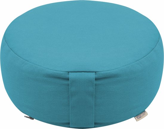 Meditation cushion - round - Dhyana raspberry Meditatiekussen YOGISTAR van YOGISTAR
