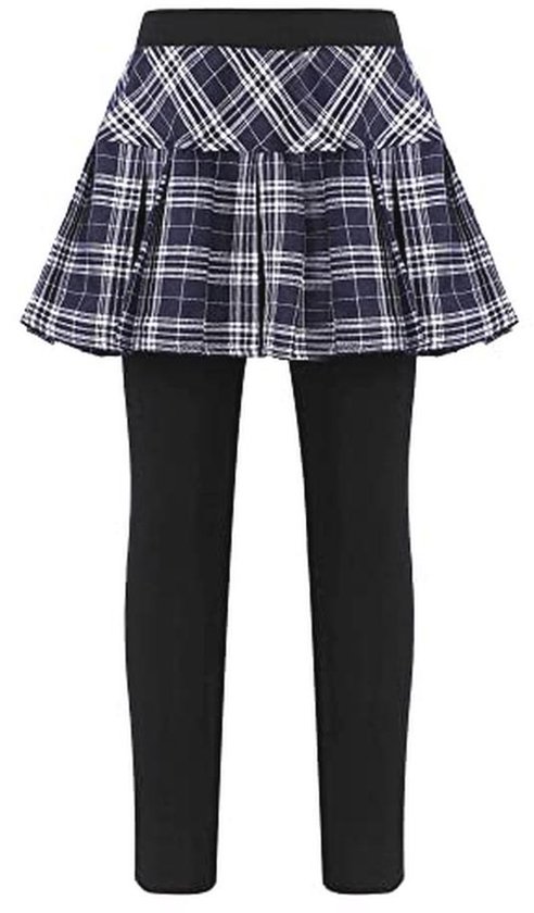 Meisjeslegging met Rok - Enkellange Warm Broek voor Sport en Yoga - 2-in-1 Tenniskleding