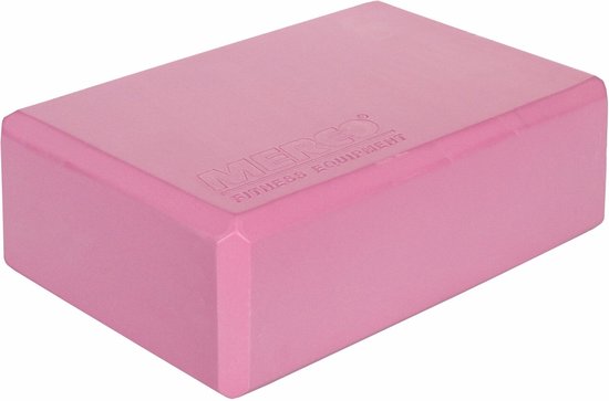 Merco - Yoga Blok 7.50 cm dik - Pink van Merco