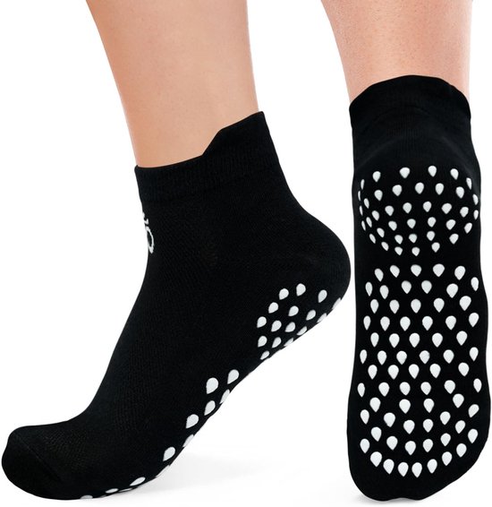 Merkloze Pilates Sokken Dames - Antislip & Ademend